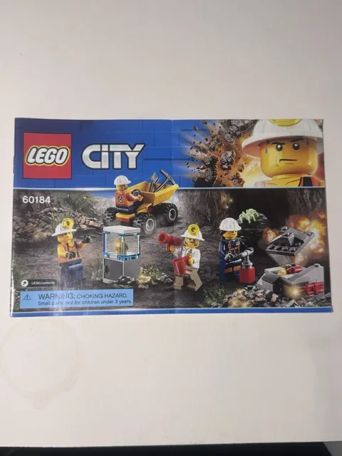LEGO City: Mining Team (60184) INSTRUCTIONS ONLY