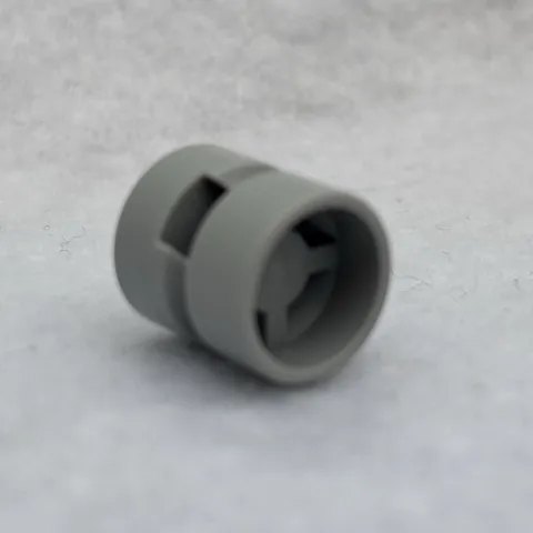 LEGO 6014b Light Bluish Gray Wheel 11mm D. x 12mm, Hole Notched (x1)