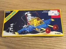 Lego Legoland 6872 Space 1985 Lunar Patrol Craft EMPTY BOX ONLY