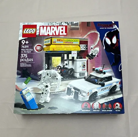 LEGO Marvel Spider-Man Miles Morales vs The Spot 76311 375pc Brick Separator