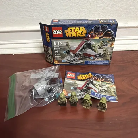 Lego Star Wars Kashyyyk Troopers 100% CIB 75035 Clone & 41st Elite Corps