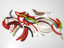 LEGO- ASSORTED COLORS-#40379-DRAGON TAILEND SECTION / HORN-55 PIECES