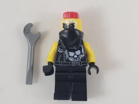 Lego Ninjago Sons Of Garmadon Chopper Maroon Biker Minifigure njo0388