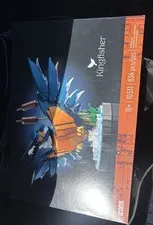 LEGO 6474624 Icons Kingfisher Bird Model, Creative Set for Adults to Build