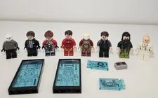 LEGO Marvel Iron Man Minifigure Lot from 76007 and 76077 with extra pieces 