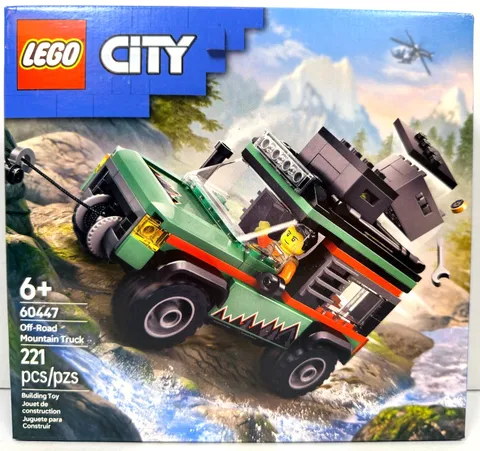 LEGO 60447 City Off Road Mountain Truck New Sealed Ships Fast Jungle NISB
