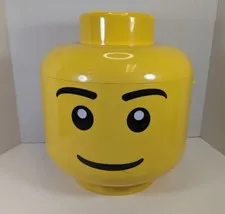 LEGO Extra Large Head Storage Case Sort & Store Container w/ Handle 2010 (GOOD)