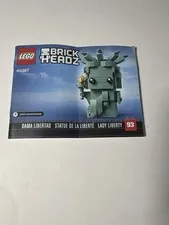 LEGO Brickheadz Iconic: Lady Liberty (40367) INSTRUCTIONS ONLY
