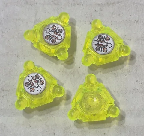 Lot of Vintage Lego Insectoids Crystal Rock Trans-Neon Green Parts Pieces Space