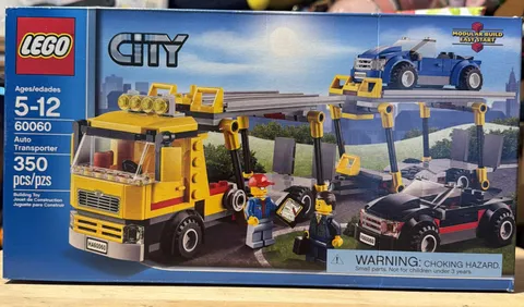 LEGO CITY: Auto Transporter (60060)-Brand New In Factory Sealed Box See Picture.