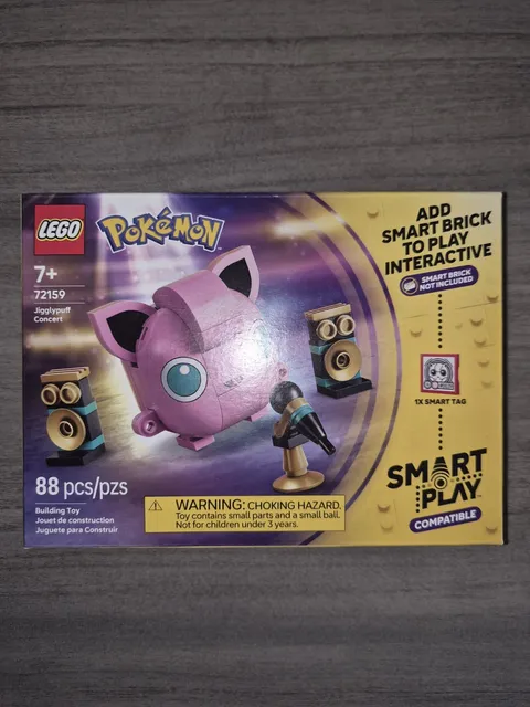Lego Pokemon 72159 Jigglypuff Concert (Smart Play Compatible) NEW SEALED!
