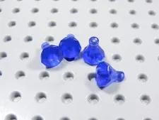 LEGO Lot of 4 Trans Purple Gems Jewels Accessory Minifig Treasure BI