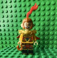 LEGO Monkie Kid w/ Cape, Staff & Red Flame Headpiece 80024  retired