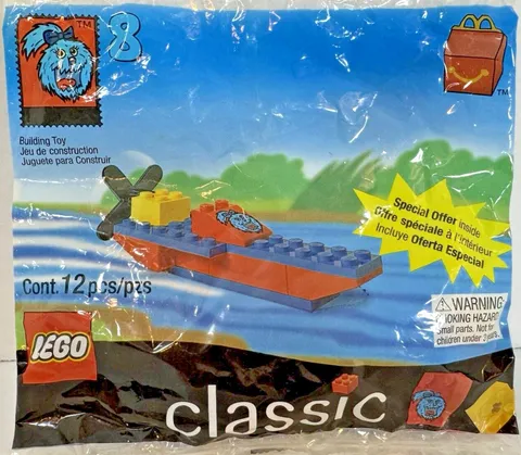 LEGO 2025 McDonalds Classic: Boat New Sealed Retired  Happy Meal Toy Rare