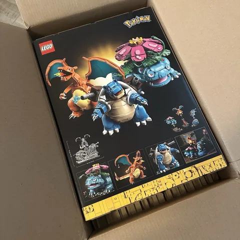 NEW SEALED LEGO Pokemon Venusaur Charizard and Blastoise 72153
