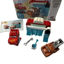 LEGO Duplo Disney Pixar Cars Lightning McQueen Mater Car Wash Fun 10996 29 Pcs