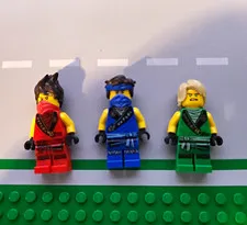 LEGO Ninjago Legacy Rebooted Lot Jay & Kai & Lloyd Minifigures