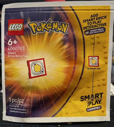 Lego 4000703 Pokemon Go SMART Sitrus Berry Tag NEW Sealed Store Exclusive Citrus