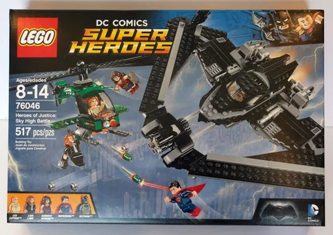 LEGO DC COMICS SUPER HEROES 76046 HEROES OF JUSTICE SKY HIGH BATTLE – NEW SEALED