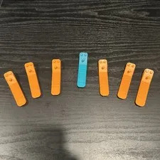 LEGO Brick Separator Lot of 7 Orange Blue Teal 