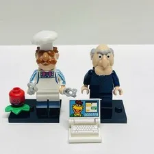 LEGO Muppets Series 1 Minifigure Lot - THE SWEDISH CHEF & STYLER 71033 CMF