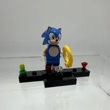 NEW Lego Sonic the Hedgehog Minifigure (idea104) 21331 w/ stand