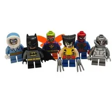 Lego Mighty Micros Minifigure Lot 6 Marvel DC Comics Superheroes Figures