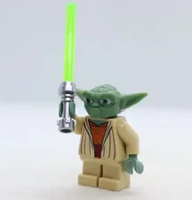Yoda 8018 7964 Jedi Clone Wars Lightsaber Star Wars LEGO® Minifigure Figure