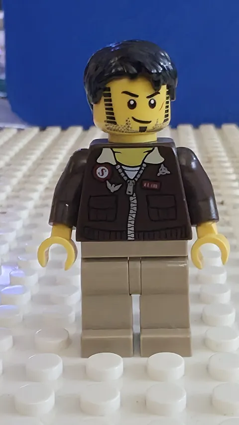 LEGO® Minifigure Pharaohs Quest pha012 Jake Raines Aviator Jacket