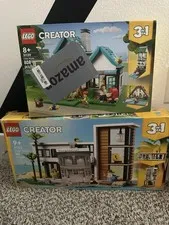 LEGO Creator 3-in-1 Cozy House & Modern House Building Sets Pieces