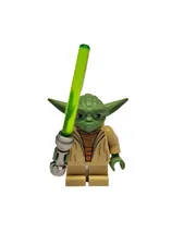 Lego Star Wars Minifigure Yoda sw0446 The Clone Wars from set 75002!