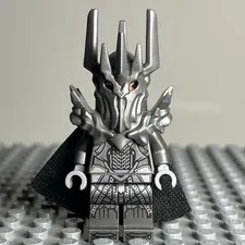 LEGO Lord Of The Rings LOR139 Sauron Minifigure From Set 10333 Barad-dûr - 1D