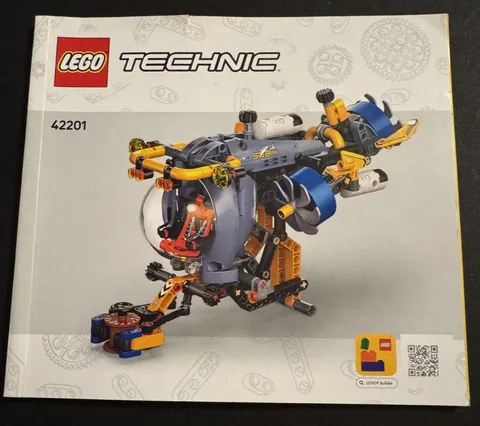 LEGO Technic Mechanical Cat 42201 Instruction Manual Booklet