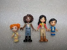 LEGO Friends Minifigure Set From #42654 Pony Ranch Aliya Liann Ella Victoria