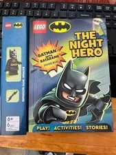 LEGO: DC BATMAN THE NIGHT HERO -Activity Book- Batman Minifigure With Batarang