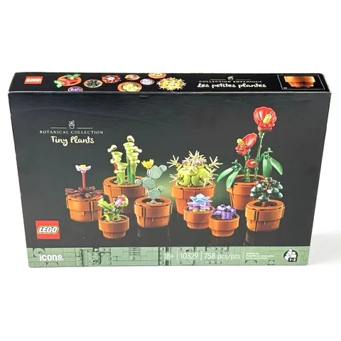 NEW & SEALED! LEGO Botanical Collection Tiny Plants Building Toy Set 10329 NIB!