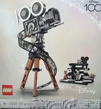 LEGO Disney Walt Disney Tribute Camera 43230 811 pcs. New and sealed. Retired. 