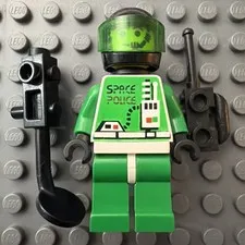 LEGO® Space Police 2 Minifigure Space Guy Green Suit 6957 6852 6984 sp037