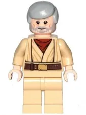LEGO® Minifigure Star Wars sw1084 Obi-Wan Kenobi (Old Detailed Robe and Head)