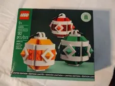 Lego Christmas Decor Set #40604 Limited Edition
