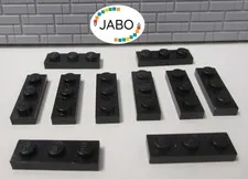 (J7/3/7) LEGO 10x3623 Plate Flat 1x3 Black