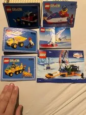 Vintage LEGO Systems Manual Bundle - Six Included, As Seen In Picture