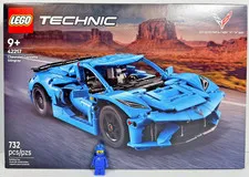 LEGO 42217 Technic Blue Chevrolet Corvette Stingray Model Set New Sealed NISB