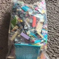 approximately 7LB Bulk of LEGO Assorted Bricks