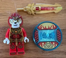 LEGO Dimensions Chima LAVAL minifigure with disc