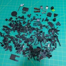 LEGO Black Specialty Pieces 1x1 Bricks HTF Pieces BULK SNOT parts 7.5 ounces