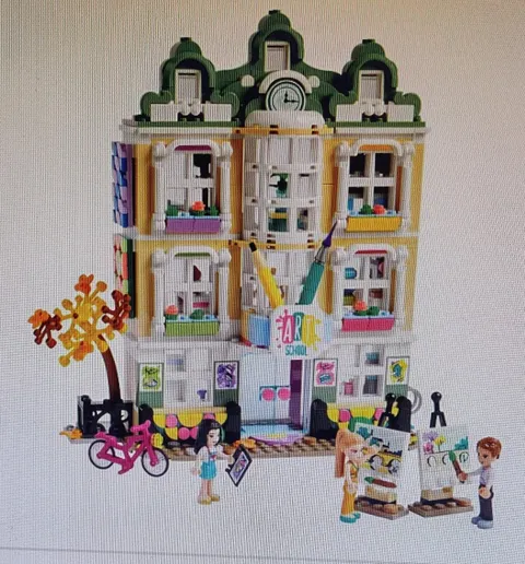 LEGO Friends School Emma's Art School With Box & Manuals 