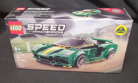 SEALED LEGO Speed Champions Lotus Evija 76907 Toy Car Model Building Kit