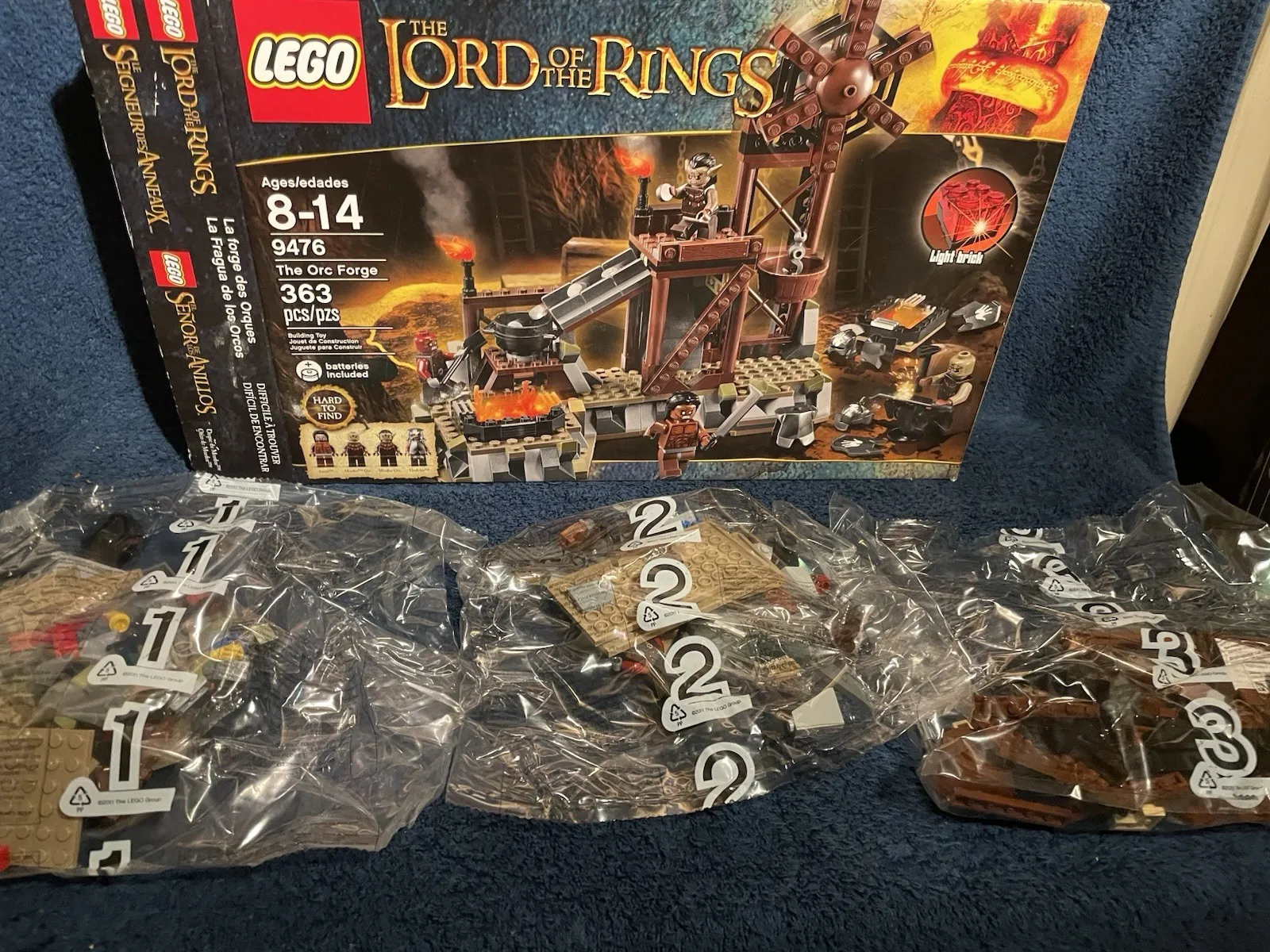 LEGO The Lord of the Rings: The Orc Forge (9476) - BRAND NEW Box Has Been Opened