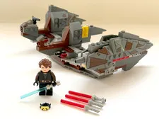 LEGO Star Wars Sith Nightspeeder Parts Anakin Minifigure sw0317 7957 INCOMPLETE!